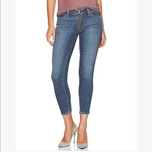 Levi’s women’s 711 exposed  zip up skinny jeans 28